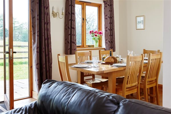 Linhay dining area